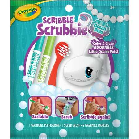 Crayola Scribble Scrubbie Ocean Pet - Bellso